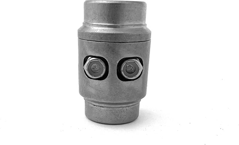 UTVDistribution Interlocking Steel Inline Tubing Weld Connectors fits (1-1/2" O.D. x .095 & .120 wall) - Image 3